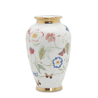 Vente en gros Meubles d'appoint Pot à gingembre Décoration intérieure Pot peint à la main Vase à fleurs en céramique et porcelaine pour le salon