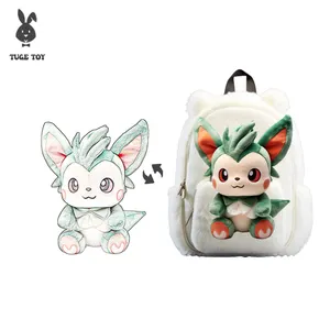 Tuge Stuffed Animal Backpack No Moq Custom Plush Backpack For Kid Bag School Backpack Customized Unisex Accept