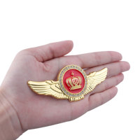 Bling acepta emblema de coche personalizado ángulo ala corona coche pegatina insignia para Toyota Kia camión motocicleta venta al por mayor JDM accesorios para automóviles