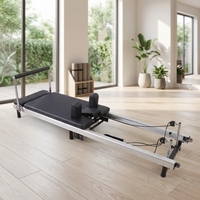 Machine de Pilates Reformer Commerciale Portable en Alliage d'Aluminium, Équipement de Fitness pour Studio à Domicile