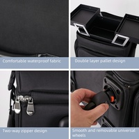 Usine Cosbeauty Professionnel Multi-fonctionnel Roulant Maquillage Cas Cosmétiques Organisateur Sacs Maquillage Trolley Cas