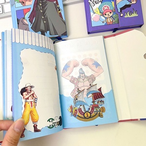 Quaderno Pieghevole in Tre Parti con Illustrazioni a Colori, Serie Cappello di Paglia, Diario Cronologico di Lufei Solon - Product Image 3