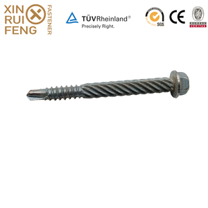 Tornillo para Concreto con Cabeza Hexagonal XRF, Vástago Helicoidal, Autoperforante, para Mamposterí<span class=keywords><strong>a</strong></span>, Certificado TUV CE - Product Image 2