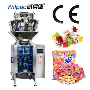 Cheap Price Multi-function Vertical Automatic Packaging Sachet Biscuits Filling Solid Packing Machine