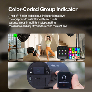 Flash de photographie <span class=keywords><strong>Godox</strong></span> AD100 Pro II 100Ws 2.4G TTL, flash stroboscopique 1/8000 HSS, flash de poche avec batterie au lithium 2600mAh - Product Image 4