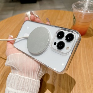 Funda Magnética Transparente de Acrílico para iPhone 17/16 Pro, 15, 17 Air, Anti-caídas, Superventas - Product Image 4