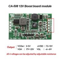 CA-508 baru papan modul papan 12v LCD papan TCON VGL VGH VCOM.AVDD 4 papan modul catu daya TV LED yang dapat disesuaikan