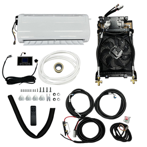 New <b>AC</b> System Compressor 12V Truck <b>Cooler</b> Parking Air Conditioner 24v for Van EAC001.85 Air Conditioning Evaporator Assembly - Product Image 1