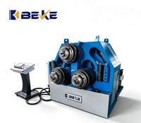 Machine de pliage de profilés industrielle automatique à 3 rouleaux BEKE, modèle W24S-16, pour tuyaux en aluminium, écran tactile LCD, acier inoxydable
