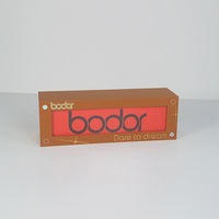 Boîte d'emballage en papier pour gâteaux de lune de luxe, personnalisée, en papier 3D, avec fenêtre transparente, qualité alimentaire, glissière facile, 4 pièces, STPP