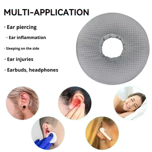 <span class=keywords><strong>Oreiller</strong></span> Donut pour dormeurs sur le côté, <span class=keywords><strong>oreiller</strong></span> pour dormir sur le ventre avec trou pour l'oreille, idéal pour le soulagement des oreilles et l'utilisation d'écouteurs - Product Image 4