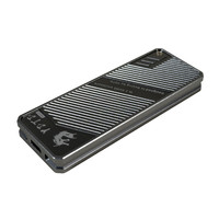 Алюминиевый сплав закаленное стекло M.2 NVME USB3.1 10 Гбит/С Корпус для жесткого диска M.2 SSD Type-C коробка для жесткого диска