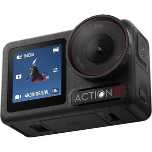 Cámara de Acción Work <span class=keywords><strong>Osmo</strong></span> Action 5 Pro <span class=keywords><strong>4K</strong></span> con Sensor de 1/1.3'', 12 Horas de Duración de Batería Extendida, Estabilización, Pantallas Táctiles OLED Dobles, Mini Cámara de Acción - Product Image 1