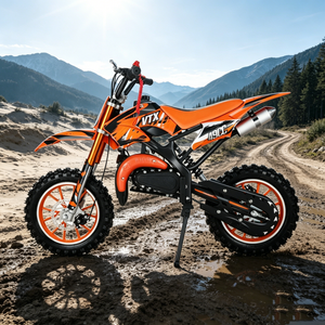 Valtinsu 49Cc 2 temps, mini moto tout-terrain, petite moto à essence pour enfants, 35 km/h - Product Image 1