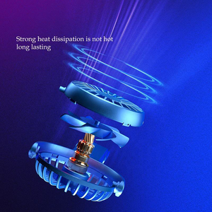 Ventilador de mano mini portátil personalizable de alta calidad y bajo ruido con gancho - Product Image 4