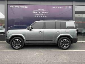 BYD Leopard Titanium 7 PHEV 2025 Usado, 200KM, 2WD, Edición Máxima, 5 Puertas, 5 Asientos, SUV <span class=keywords><strong>BAO</strong></span> 7 para Todoterreno, Gris sobre Naranja - Product Image 3
