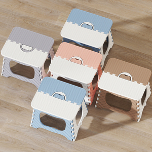 Taburete plegable de fábrica de China, taburete retráctil plegable portátil superfuerte, silla plegable de plástico - Product Image 1