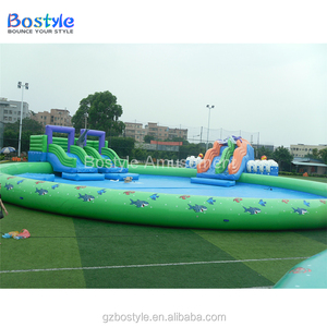 Équipement de jeux aquatiques gonflables sur le thème de la <span class=keywords><strong>neige</strong></span>, grand parc gonflable, piscine gonflable, toboggan aquatique pour enfants et adultes - Product Image 4