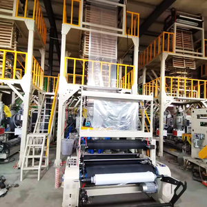 Machine de soufflage de Film de ligne de Production de Film soufflé de co-extrusion de 3 couches d'<span class=keywords><strong>aba</strong></span> à grande vitesse - Product Image 6