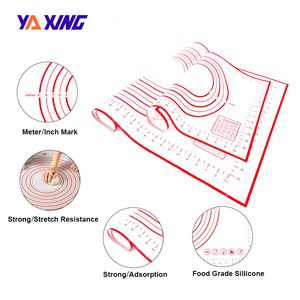 Silicone Heat Resistant Non-Stick Good Insulation Anti Static Flame Retardant Eco-Friendly 40x60cm 0.40mm Thick Dough Mat - Product Image 5