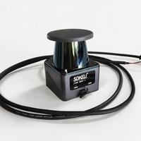 LiDAR à balayage rotatif 270 degrés, détection d'aire 2D, portée de 40 m, IP65 pour AGV d'entrepôt, anti-collision