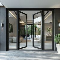 Fenêtres à battants en aluminium personnalisables Prima Professional Design avec moustiquaire