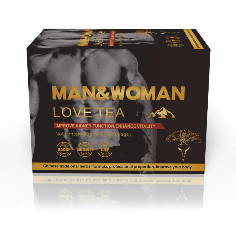 Etkili erkek ve kadın aşk çay geliştirmek ilişki fonksiyonlu maca cordyceps çay
