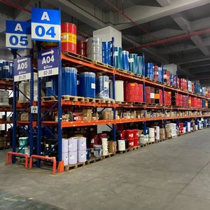 Estantería ajustable de hierro/acero metálico para palés, estantería duradera para carretilla elevadora, estante protegido contra la corrosión directa para almacenamiento en almacén - Product Image 2