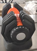 Équipement de musculation de haute qualité pour la musculation à domicile et en salle de sport, haltères réglables pour club