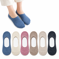 Chaussettes courtes jetables respirantes pour femmes, été, 100 % coton, séchage rapide, antibactériennes, écologiques, antidérapantes, maintien du talon