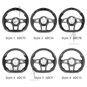 Volant complet en cuir neuf pour <span class=keywords><strong>Audi</strong></span> <span class=keywords><strong>TT</strong></span> R8 A3 A4 B9 A5 RS3 RS4 RS5 S3 S4 S5 A6 A7 B8.5 Q3 Q5 Q7 TTS, mise à niveau sportive - Product Image 6
