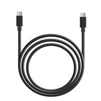 Câble USB Type-C vers C avec conducteur en cuivre étamé, blindage tressé, gaine en PVC pour la charge des appareils photo, des lecteurs de codes-barres et des imprimantes