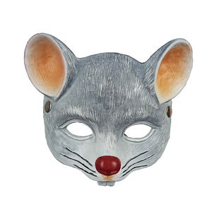 Maschera di Ratto in Schiuma PU 3D 22x17cm per Halloween, Carnevale e Feste in Maschera - Accessori per Feste per Adulti e Bambini - Product Image 4