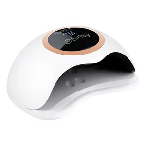 Beauty Salon Manufacturer Automatic Sensing 168w 54LEDS <strong>Pedicure</strong> Lamp Nail Polish Curing <strong>Dryer</strong> for Two Hands - Product Image 2