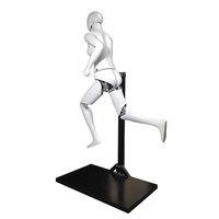 Mannequin robot pour affichage de perruque, Mannequin Cromados, Mannequin de course chromé