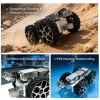 Robot de contrôle vidéo professionnel DDP pour inspection de canalisations, 260 mm, télécommande, application d'auto-rapportage, caméra HD 2K, résistant à l'eau