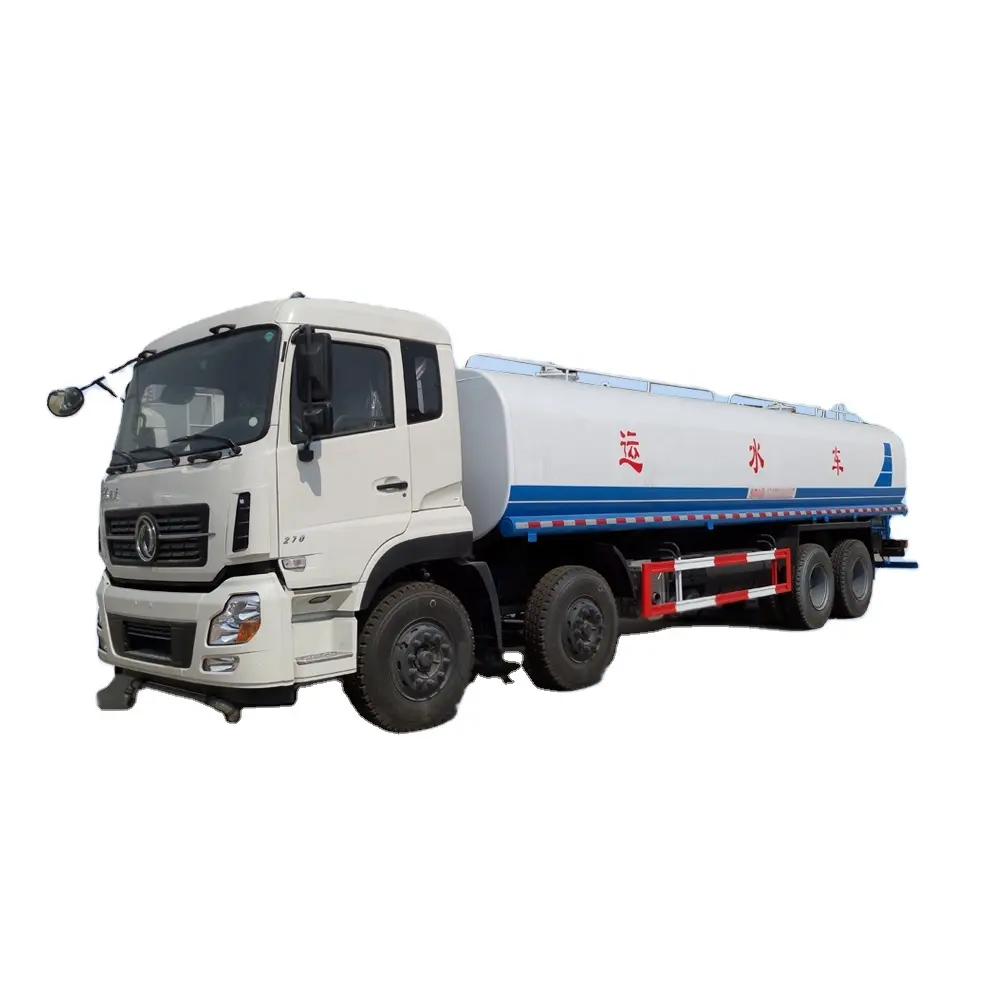 ÇIN 8X4 Dongfeng su tankı kamyon 30000 Litre su püskürtücü kamyon