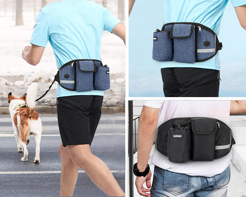 Unisex Fanny Pack Ideal for Hiking and Running with Dog Treats