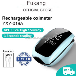 Oxymètre de pouls portable électrique avec écran LED pour une surveillance précise de <span class=keywords><strong>l</strong></span>'oxygène sanguin avec batterie LI 150 mAh - Product Image 3