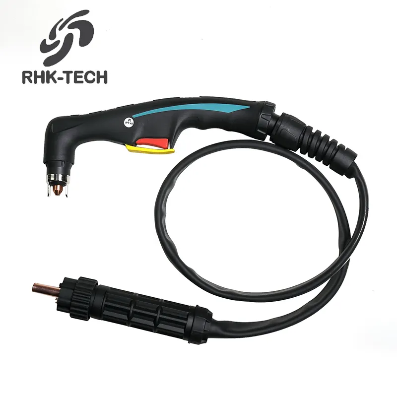 RHK तकनीक 45Amp हवा ठंडा केंद्रीय अनुकूलक Torche डे Decoupe प्लाज्मा PT45 मैनुअल हाथ प्लाज्मा काटने मशाल