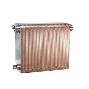 Refrigerant Water Copper Brazed High Pressure Copper Plate For 4p H Heat Exchanger Of Gas-liquid Separator For Refrige