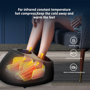 <span class=keywords><strong>Shiatsu</strong></span> Foot SPA Calefacción Vibración infrarroja Compresión de aire Rodillo eléctrico Amasado profundo Masajeador de pies con control remoto inalámbrico - Product Image 6