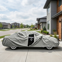 Housse de voiture imperméable et anti-poussière de qualité supérieure en PEVA 125g pour berline et SUV