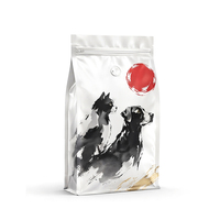 Sacs d'emballage personnalisés imprimés en couleur pour litière pour chat 10 kg, nourriture pour chat, nourriture pour animaux de compagnie, sacs d'emballage à fermeture éclair pour nourriture pour chien