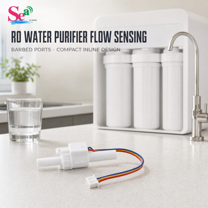 Sensor de Flujo de Agua con Efecto Hall ZJ-TM02, DC 3.5-24V, 0.05-1L/Min, para Purificador de Agua y Cafetera - Product Image 3