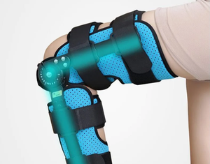 Penyangga Lutut Pasca Operasi dengan Dukungan Ligamen & Splint Tetap untuk Rehabilitasi - Product Image 4
