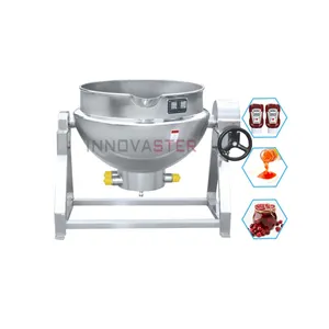 food processing equipment stainless steel gas cooking mixer jacketed kettle price