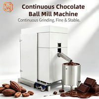 Machine de raffinage de chocolat en continu industrielle automatique TUORONG à haute efficacité et facile à utiliser, capacité 500L