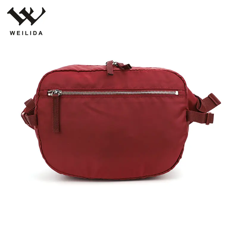 Shoulder Women's Bag Newest Design Red Fashion Nylon Women Crossbody Classic Shoulder Waist Bag Chest Bag
