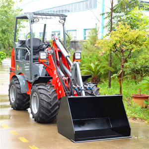 Hydrostatique tracteurs agricoles chargeuse sur pneus DY35 petit chargeur de <span class=keywords><strong>jardin</strong></span> avec bois attrape de chargeuse compacte - Product Image 4